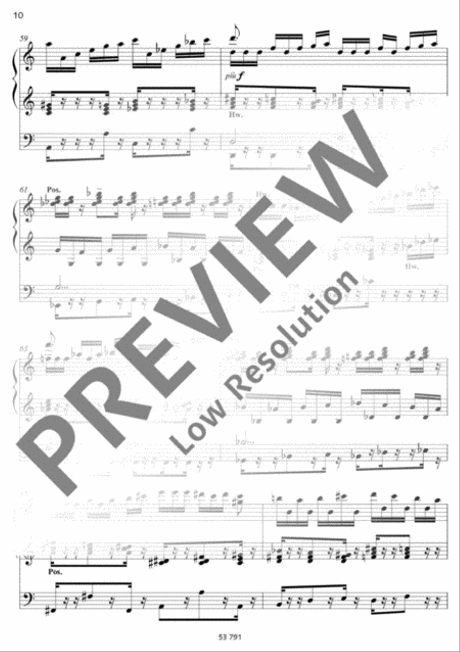 Te Deum Organ scores gallery preview page 11