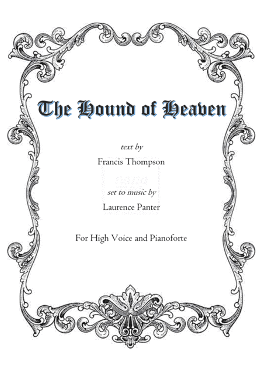 The Hound of Heaven - song cycle for high voice and piano