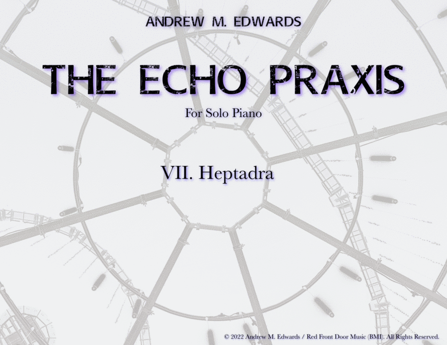 The Echo Praxis - VII. Heptadra Chamber Music scores gallery preview page 1