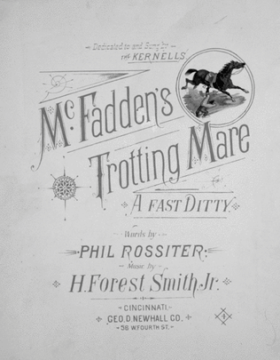 McFadden's Trotting Mare. A Fast Ditty