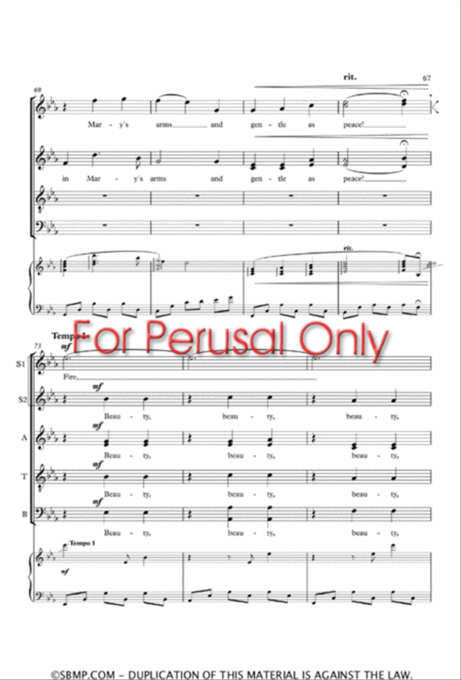 The Christmas Alleluias - SATB divisi Choral Book Divisi scores gallery preview page 68