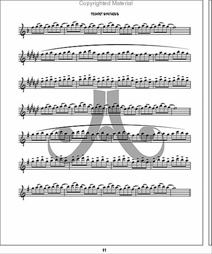Ansyn Banks TrumpetBook Trumpet Solo scores gallery preview page 7