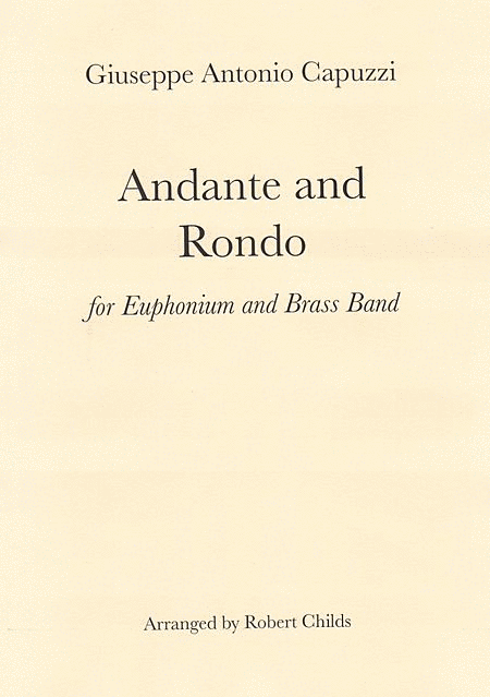 Antonio Capuzzi : Andante and Rondo