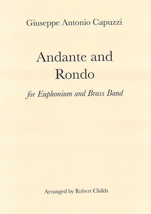 Book cover for Andante and Rondo