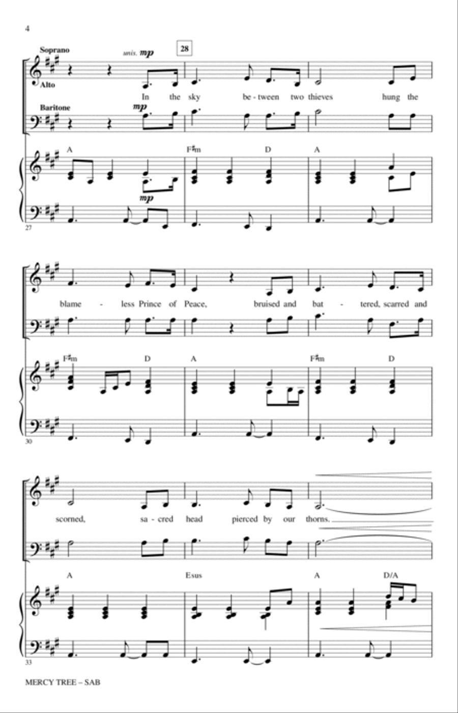 Mercy Tree Mercy Tree 3-Part scores gallery preview page 3