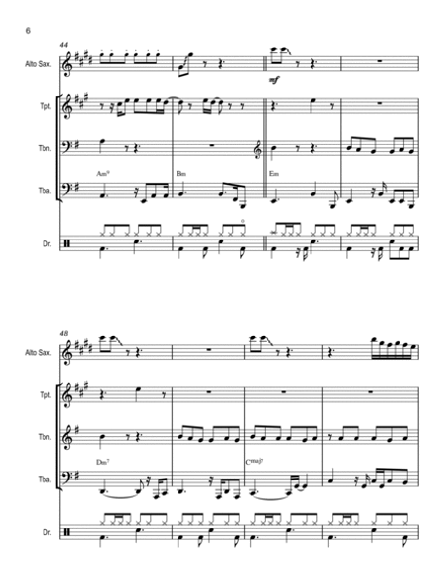 She Small Ensemble scores gallery preview page 6