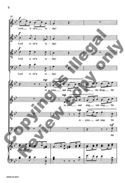 Rejoice and Sing (Choral Score)