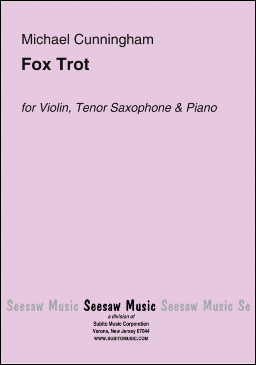 Fox Trot Tenor Saxophone scores gallery preview page 1