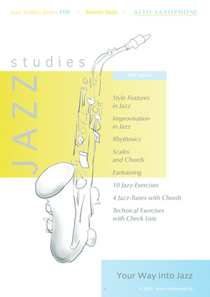 Jazz Studies Alto Saxophone PDF-Edition