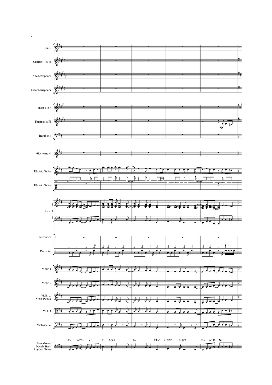 RockAtude Full Orchestra scores gallery preview page 3