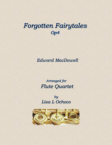 Forgotten Fairytales Op4 for Flute Quartet image number null