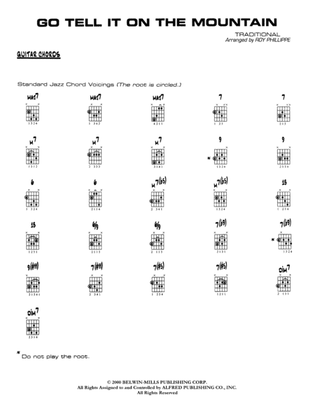 Go Tell It on the Mountain: Guitar Chords