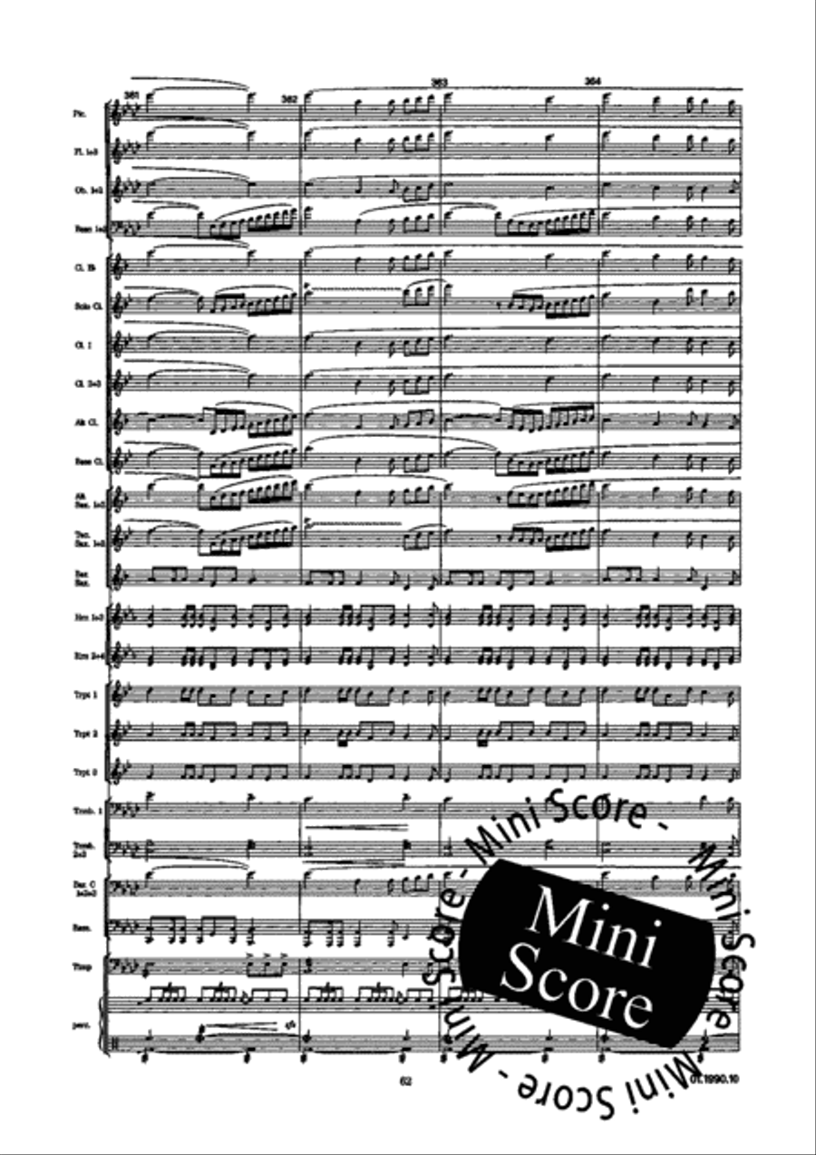 Wald Sinfonie Concert Band scores gallery preview page 70