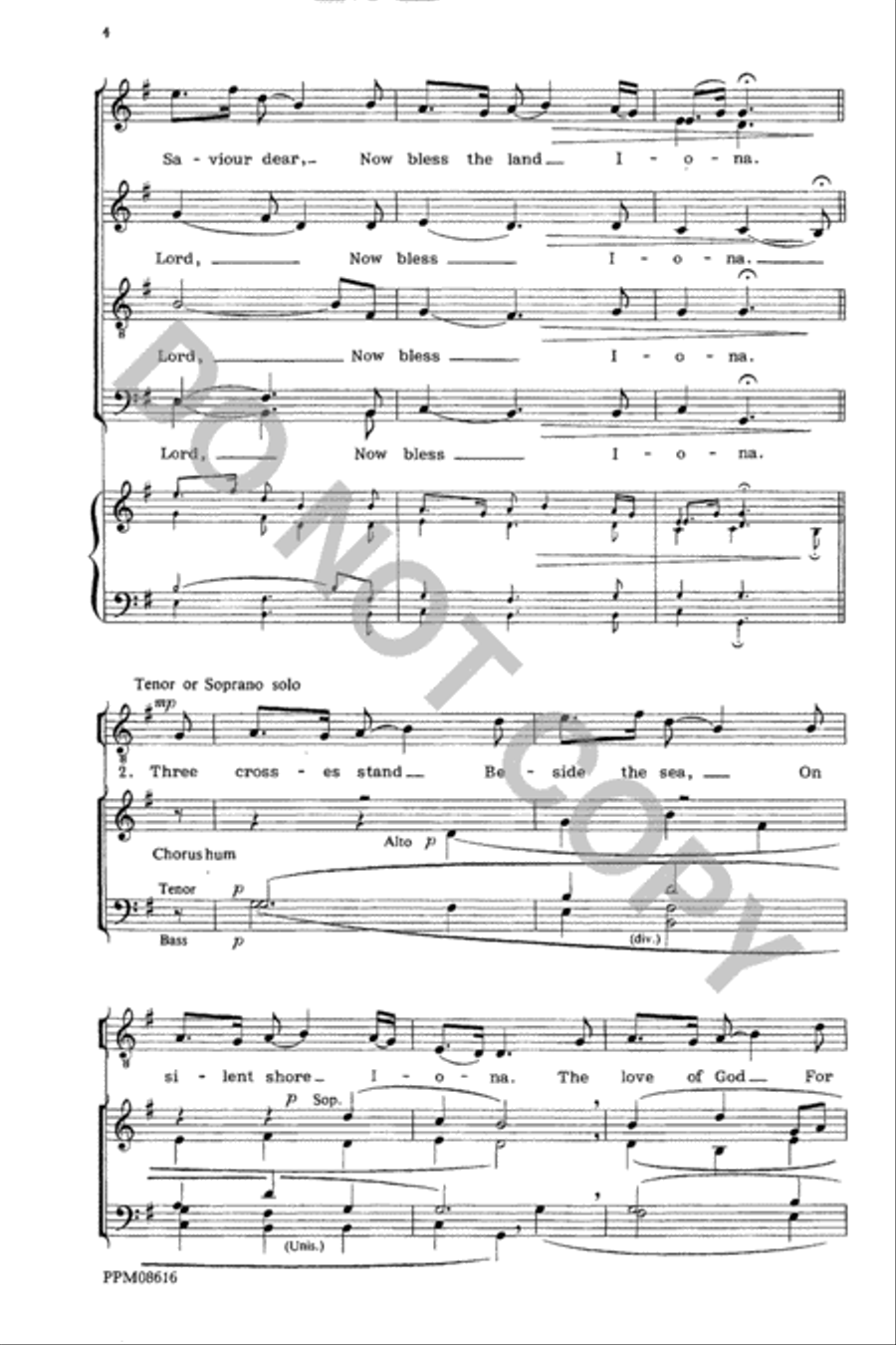 Iona 4-Part scores gallery preview page 5