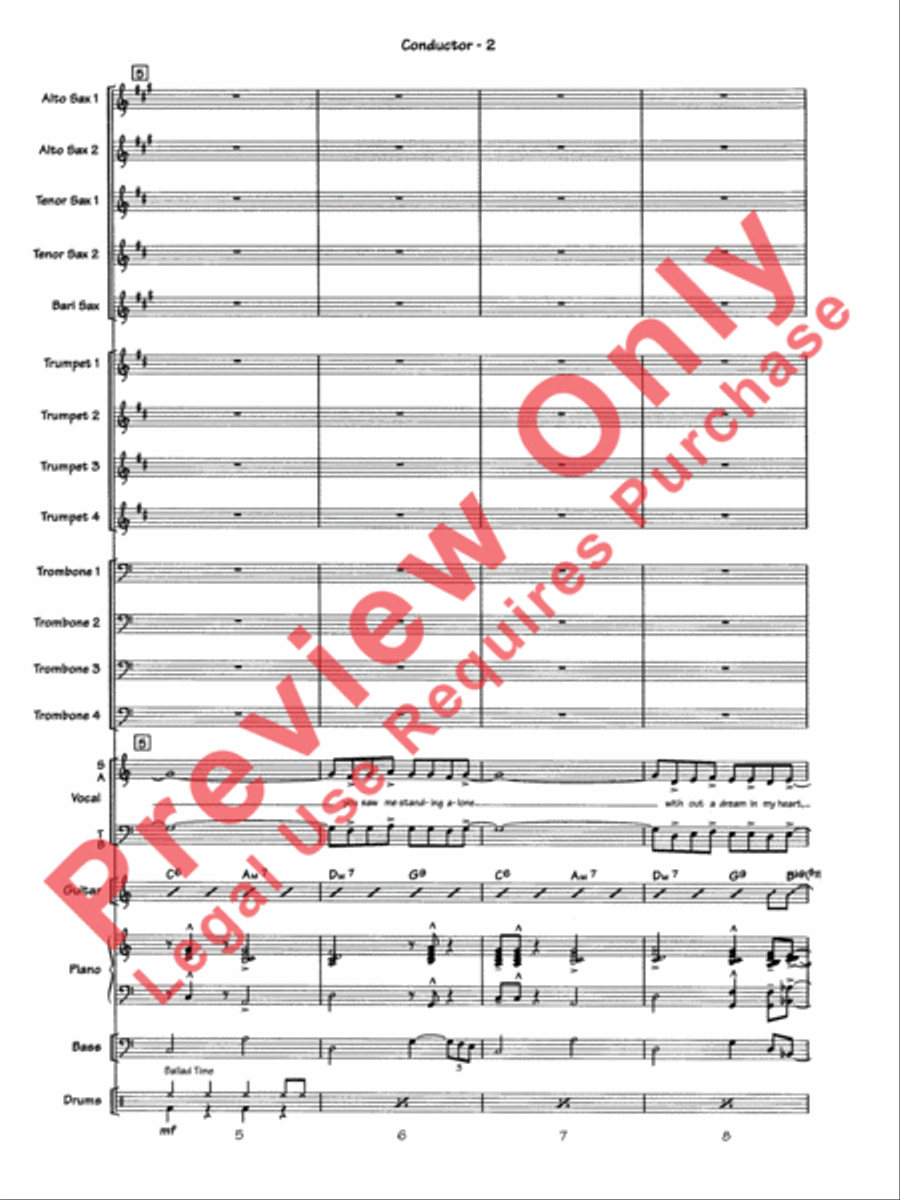 Blue Moon Jazz Ensemble scores gallery preview page 5