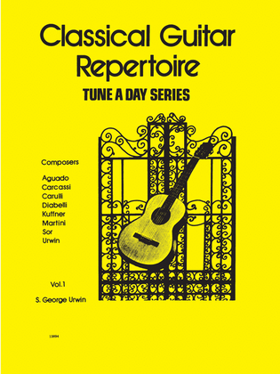 Book cover for Classical Guitar Repertoire