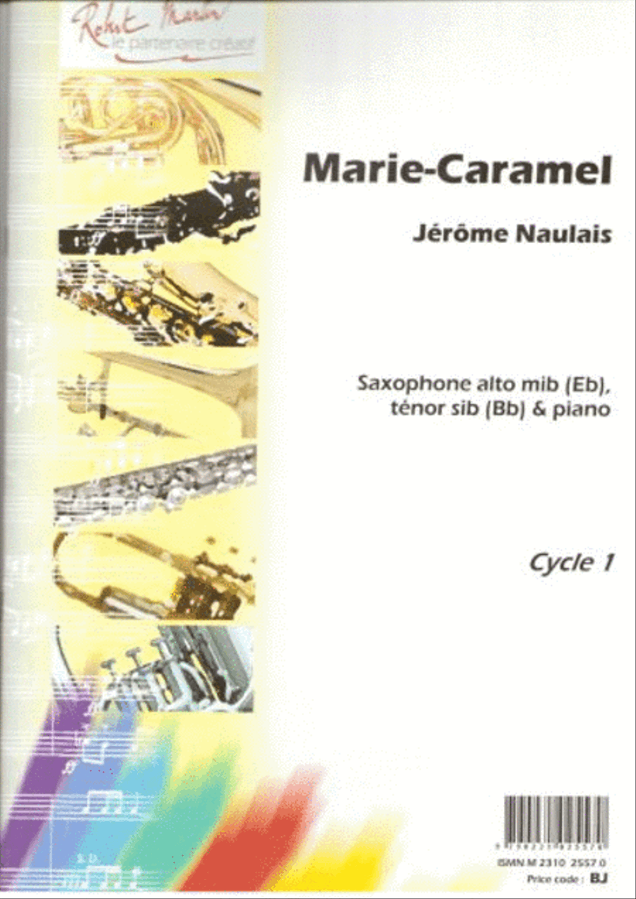 Marie-caramel Piano Accompaniment scores gallery preview page 1