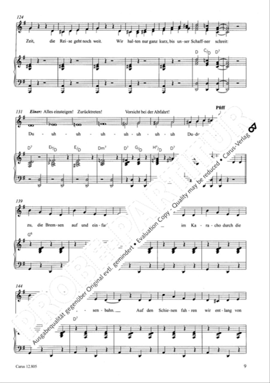 Hochste Eisenbahn 3-Part scores gallery preview page 9