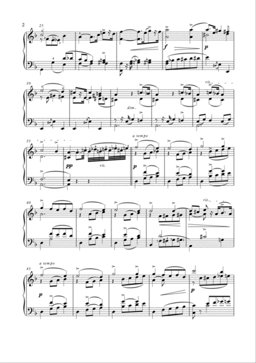 Masterpieces for solo piano 5 by A. Brull and unknown Piano Solo scores gallery preview page 3