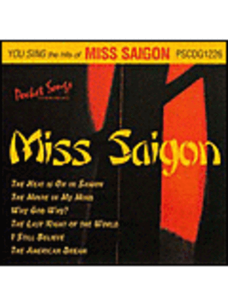 You Sing: Miss Saigon (Karaoke CD)