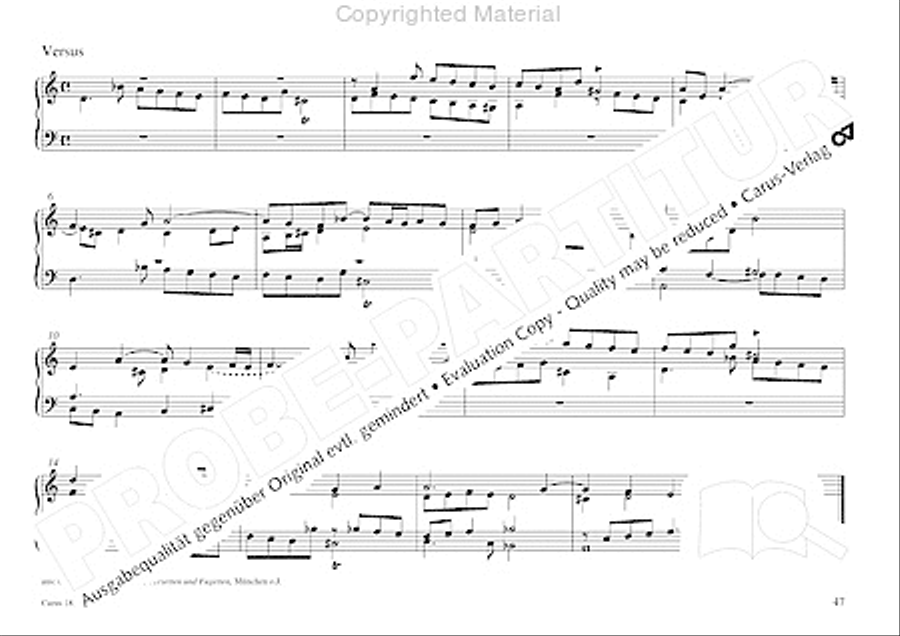Organo pleno. Orgelstucke zum Ein- und Auszug Organ Solo scores gallery preview page 55