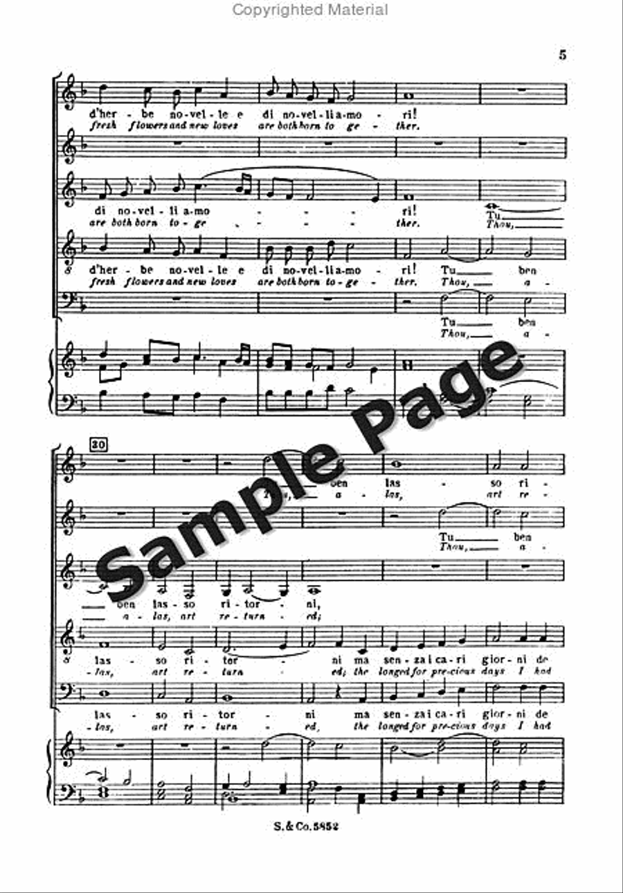 O Primavera O Primavera SSATB scores gallery preview page 8