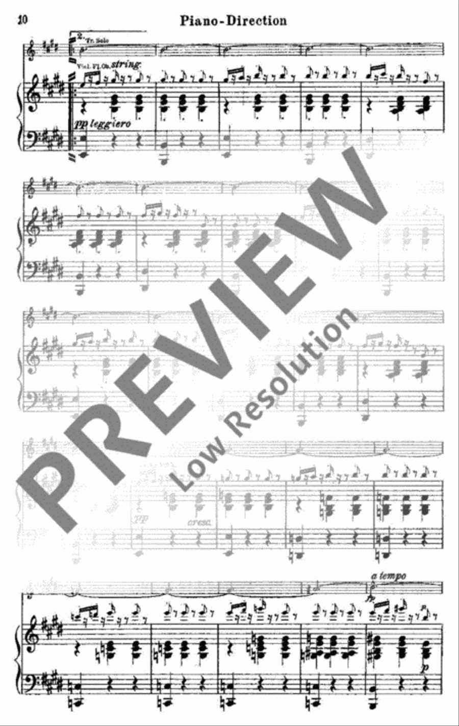 Hofballtänze Orchestra scores gallery preview page 11