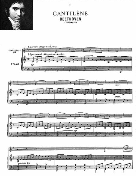 Perier Catherine Pieces Classiques Celebres Clarinet & Piano Book