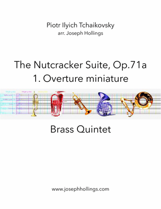 Nutcracker Suite Op.71a - Miniature overture - for Brass Quintet