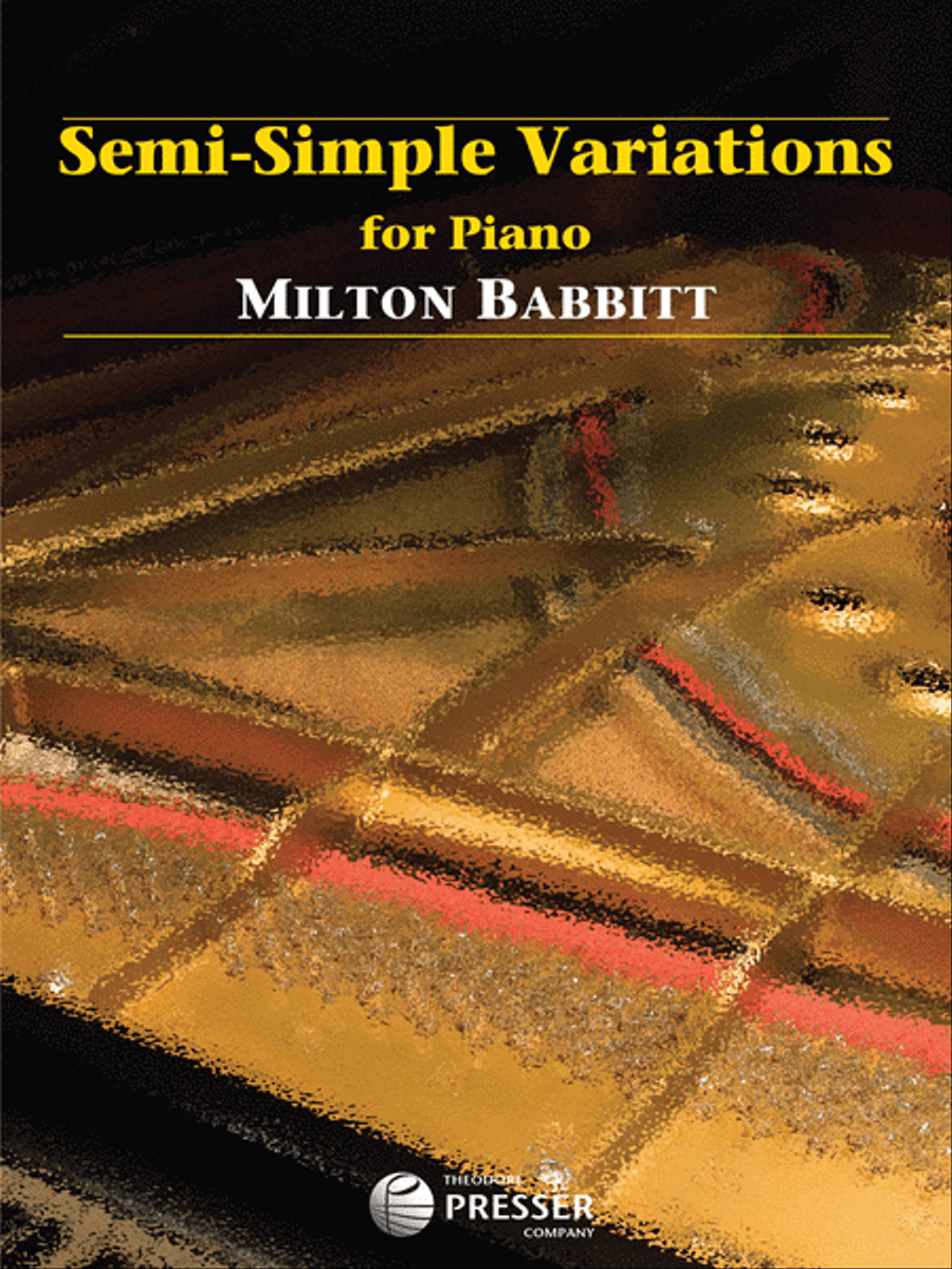 Semi-Simple Variations Chamber Music scores gallery preview page 1