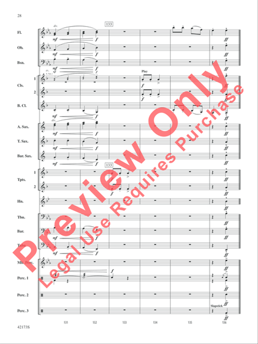Jingle Band! Concert Band scores gallery preview page 22