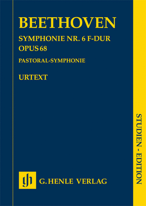 Book cover for Symphony No. 6 in F Major, Op. 68 (Pastoral Symphony)