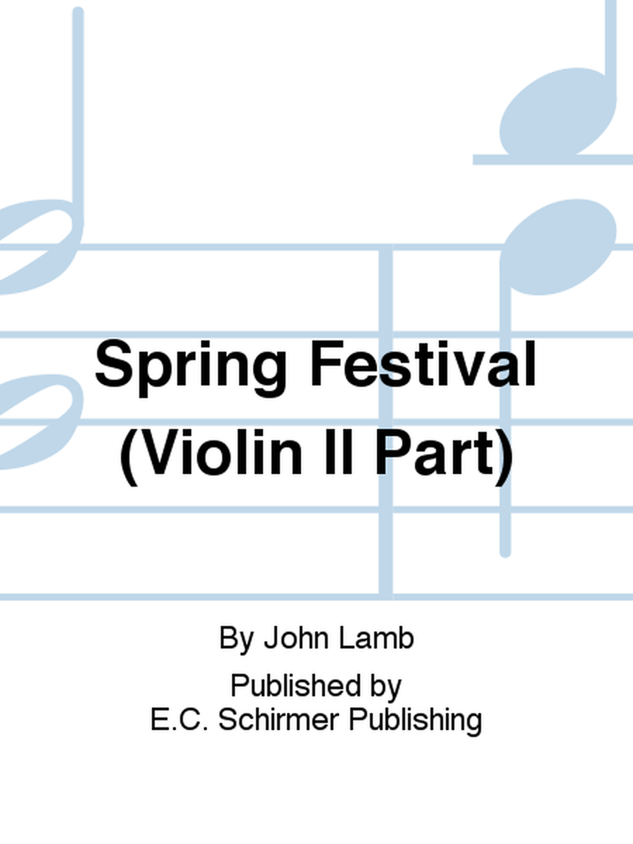 Spring Festival (Violin II Part)