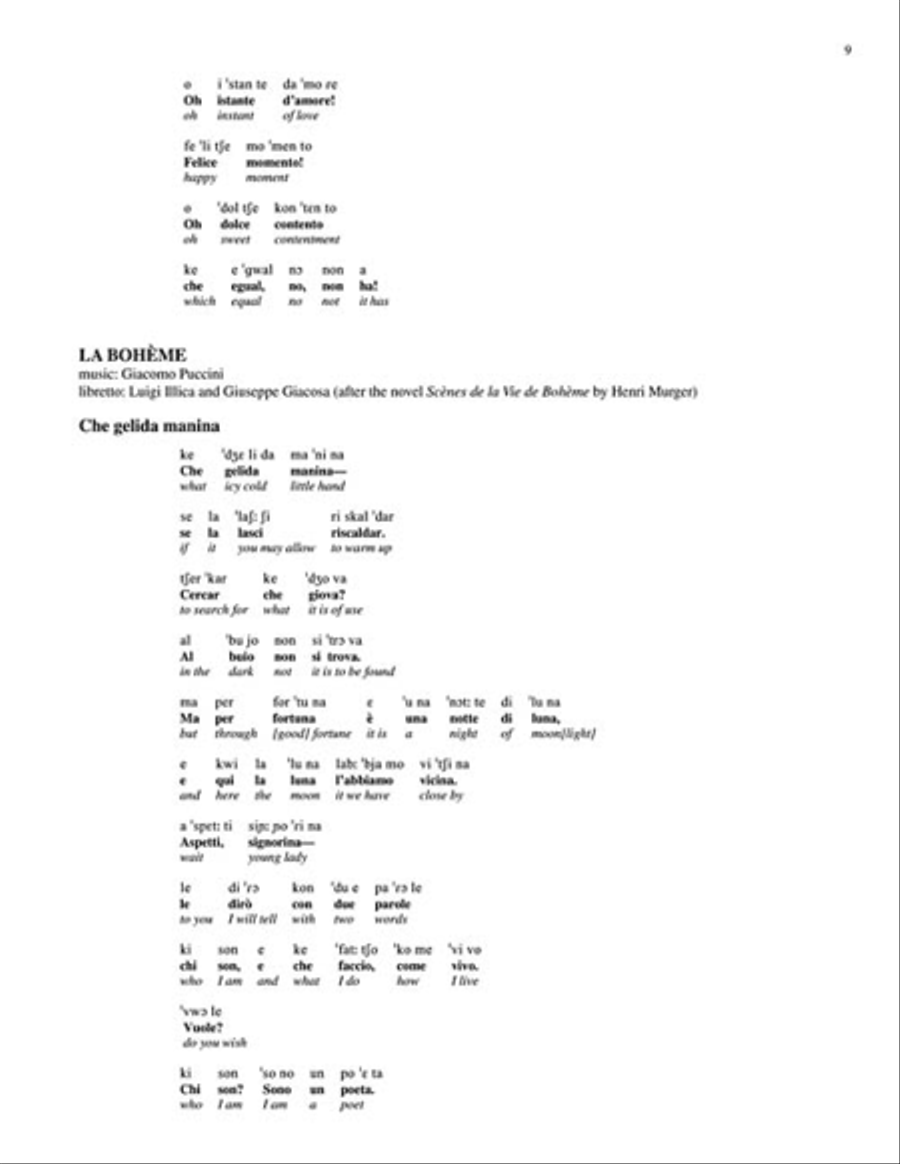 Diction Coach - G. Schirmer Opera Anthology (Arias for Tenor) Voice Solo scores gallery preview page 5