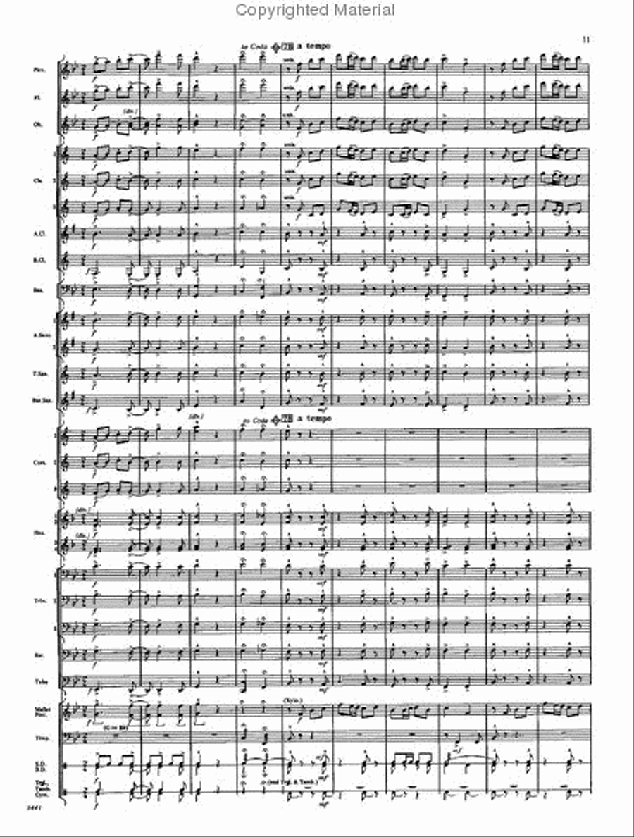 Centuria Concert Band scores gallery preview page 10