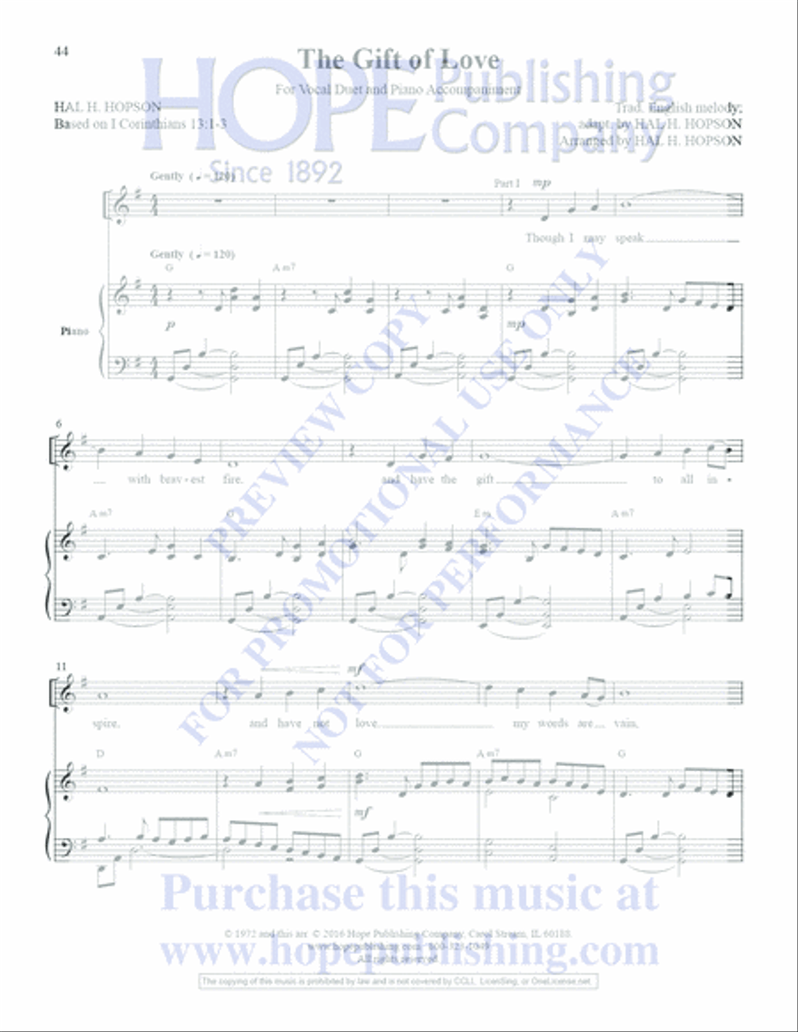 Essential Vocal Duets, Vol. 1 Piano scores gallery preview page 49