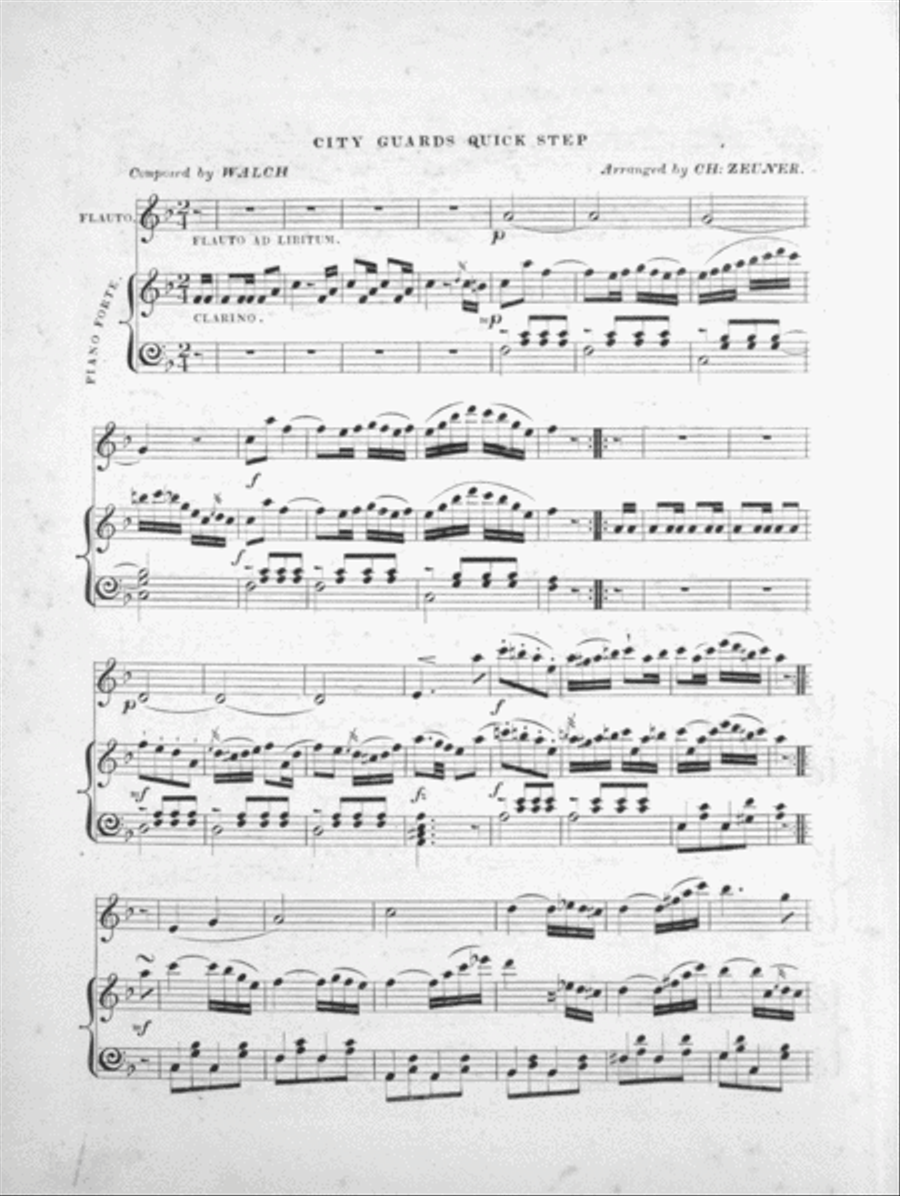 City Guards Quick Step Piano Solo scores gallery preview page 2