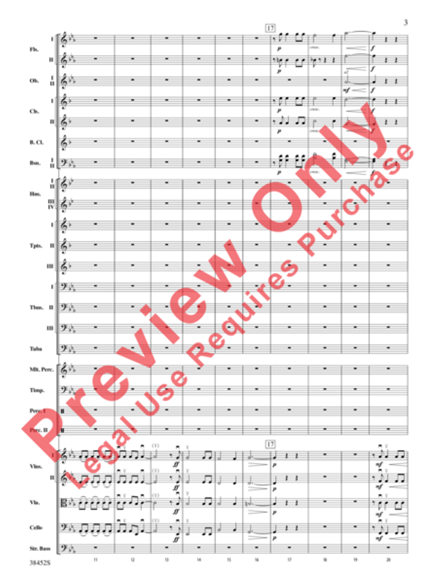 1812 Overture Full Orchestra scores gallery preview page 14