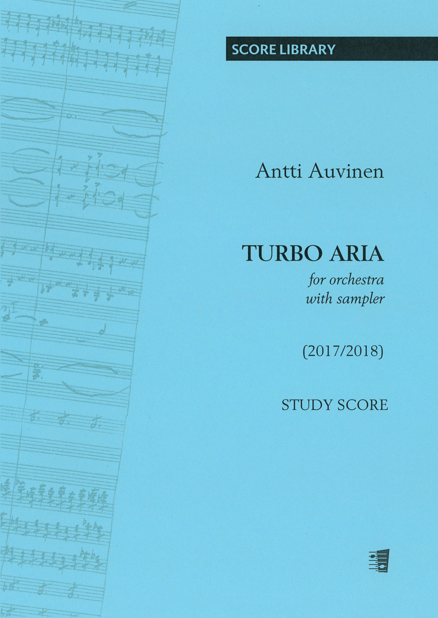 Turbo Aria - Study score Orchestra scores gallery preview page 1