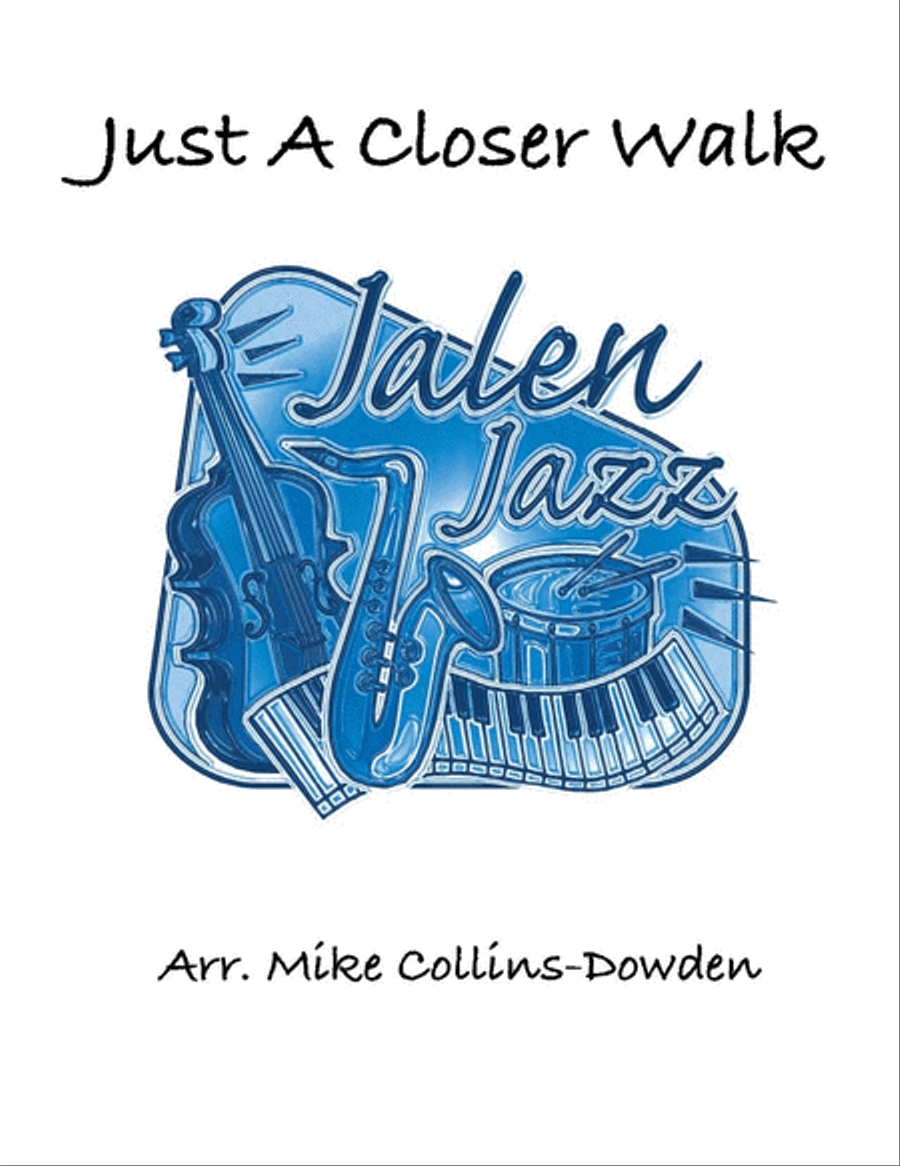 Just a Closer Walk Jazz Ensemble scores gallery preview page 1