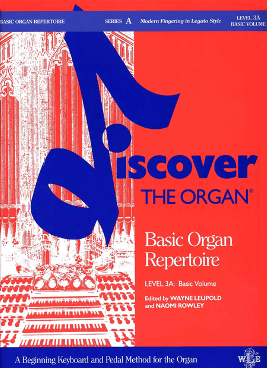 Discover the Organ, Level 3, Basic Organ Repertoire, Series A, Level 3A Organ scores gallery preview page 1
