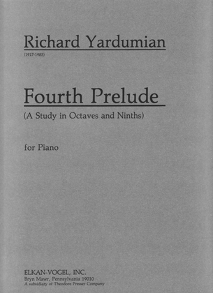 Book cover for Fourth Prelude
