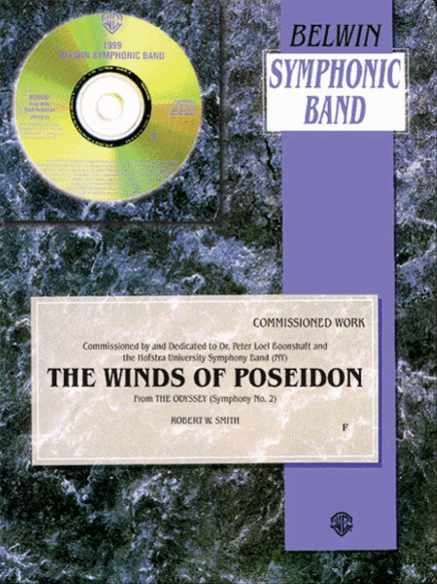 The Winds of Poseidon (from The Odyssey (Symphony No. 2)) Concert Band scores gallery preview page 1