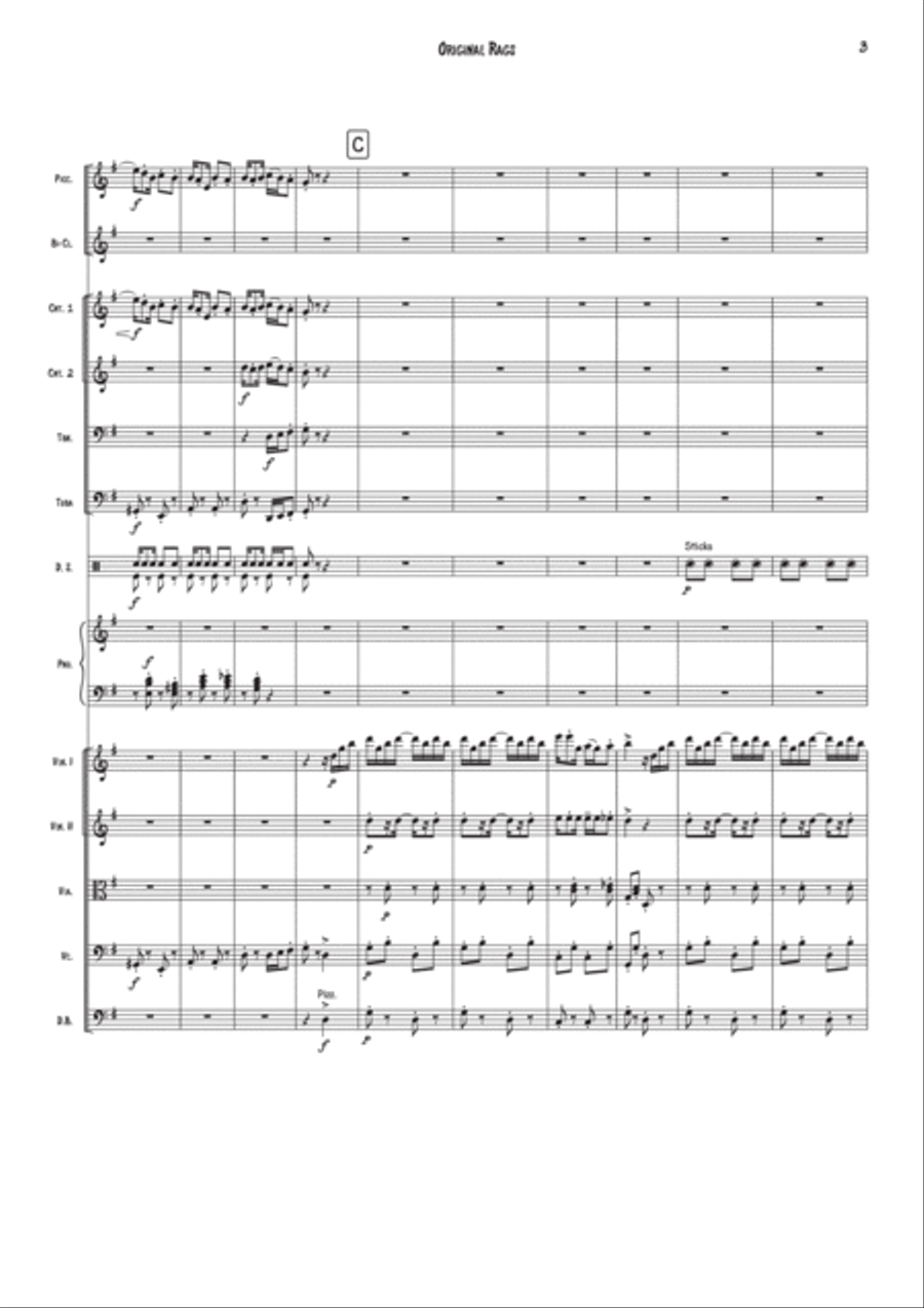 Original Rags Original Rags Clarinet scores gallery preview page 5