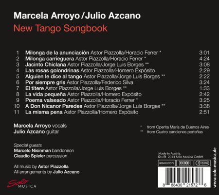 New Tango Songbook