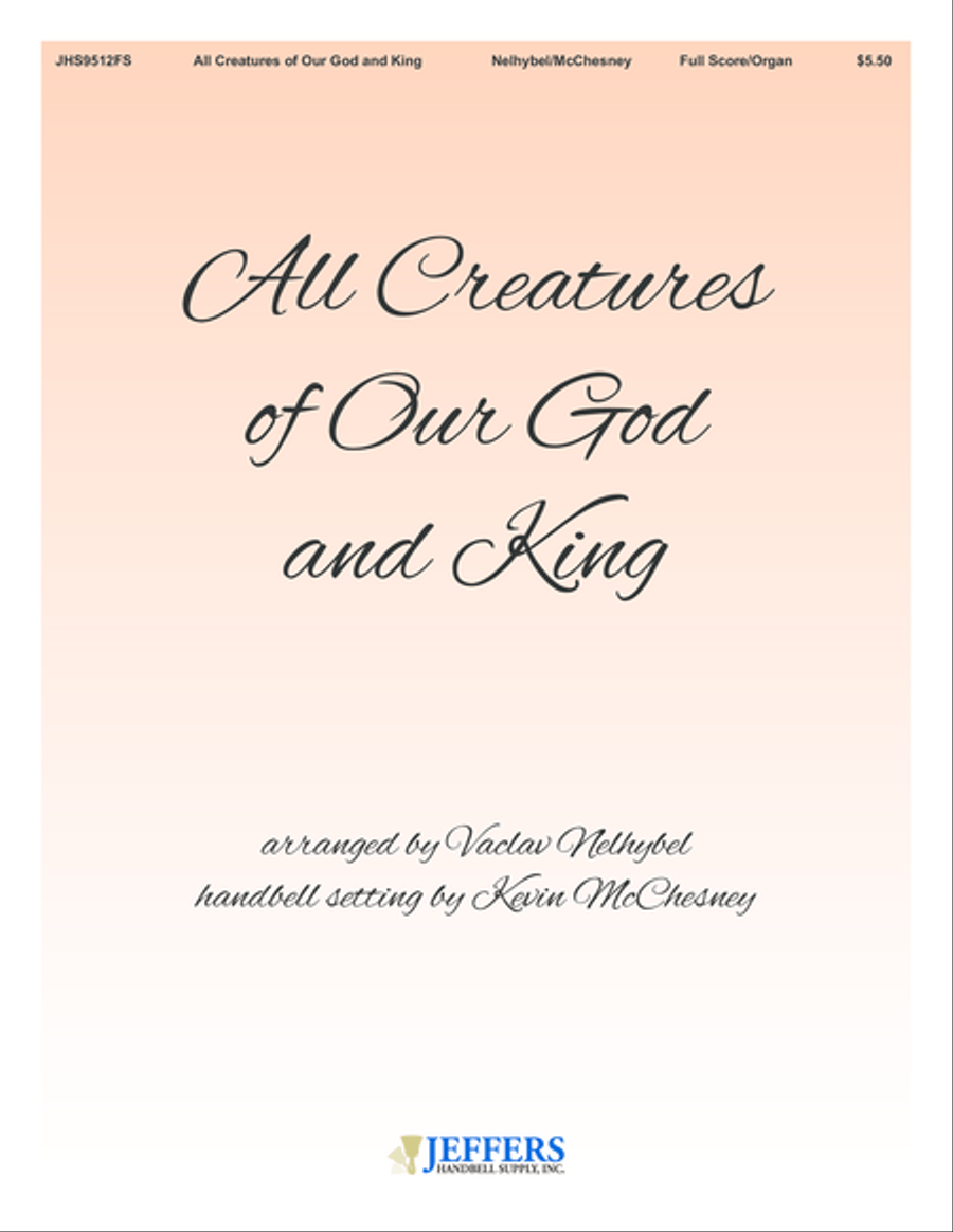 All Creatures of Our God and King Handbell Choir scores gallery preview page 1