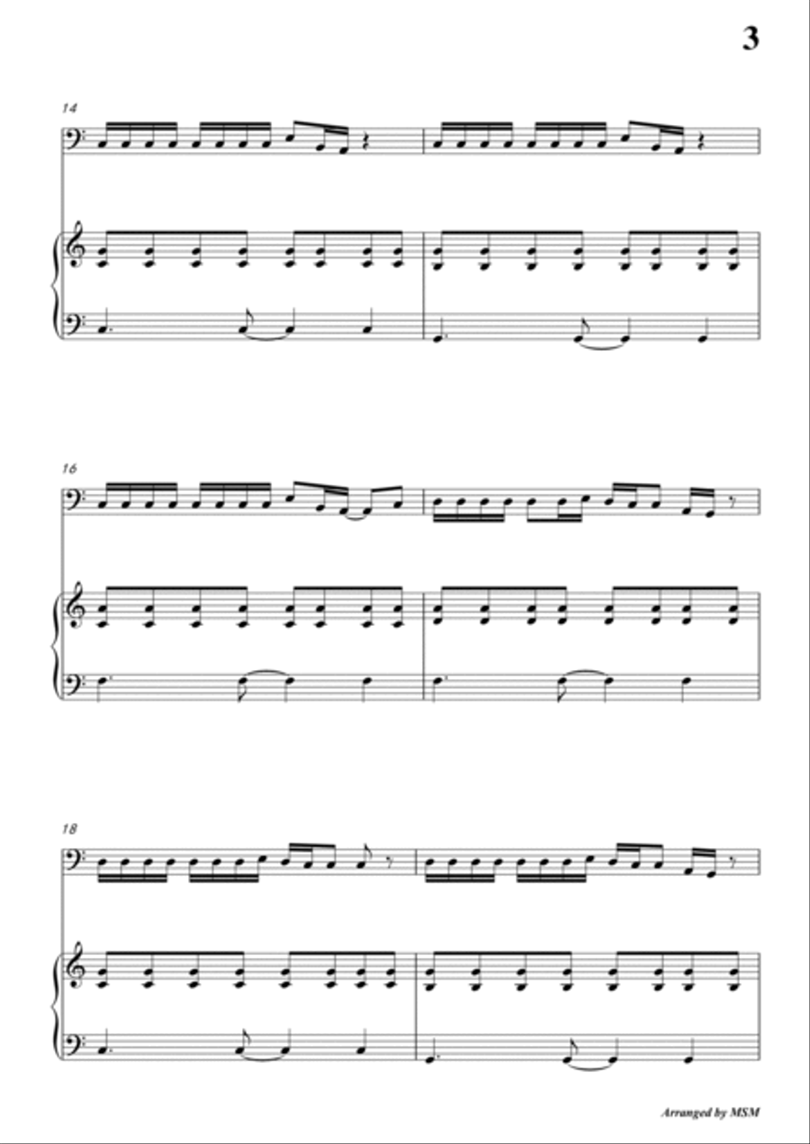 Post Malone Piano Solo scores gallery preview page 5