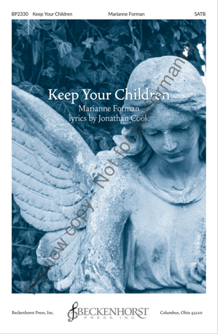 Keep Your Children 4-Part scores gallery preview page 2