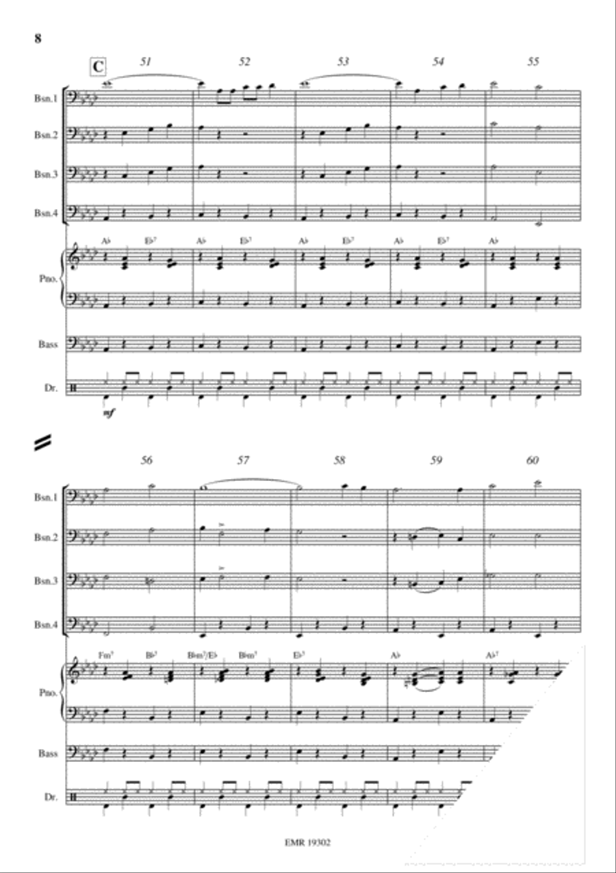 Good Friends Bassoon Quartet scores gallery preview page 8