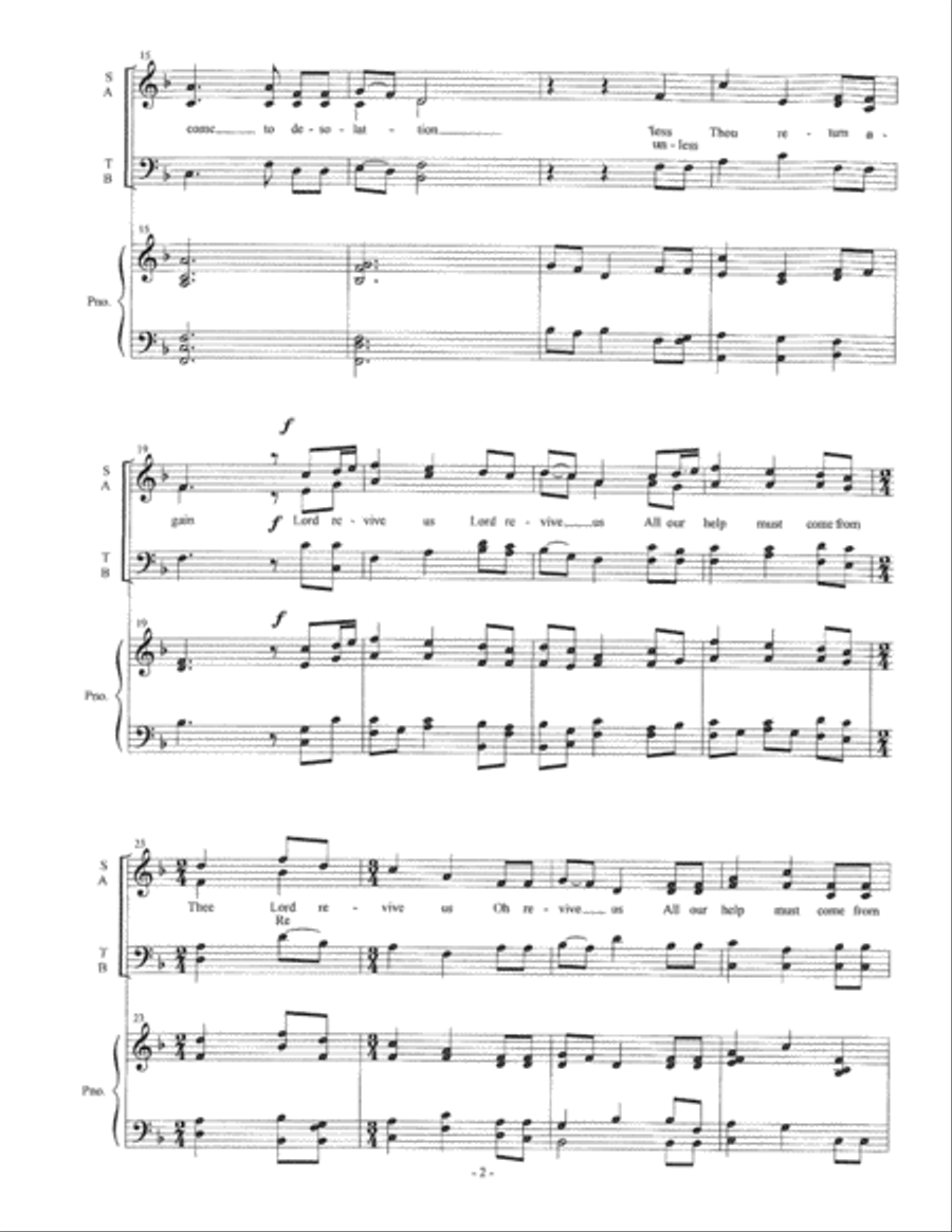 Return Again 4-Part scores gallery preview page 3
